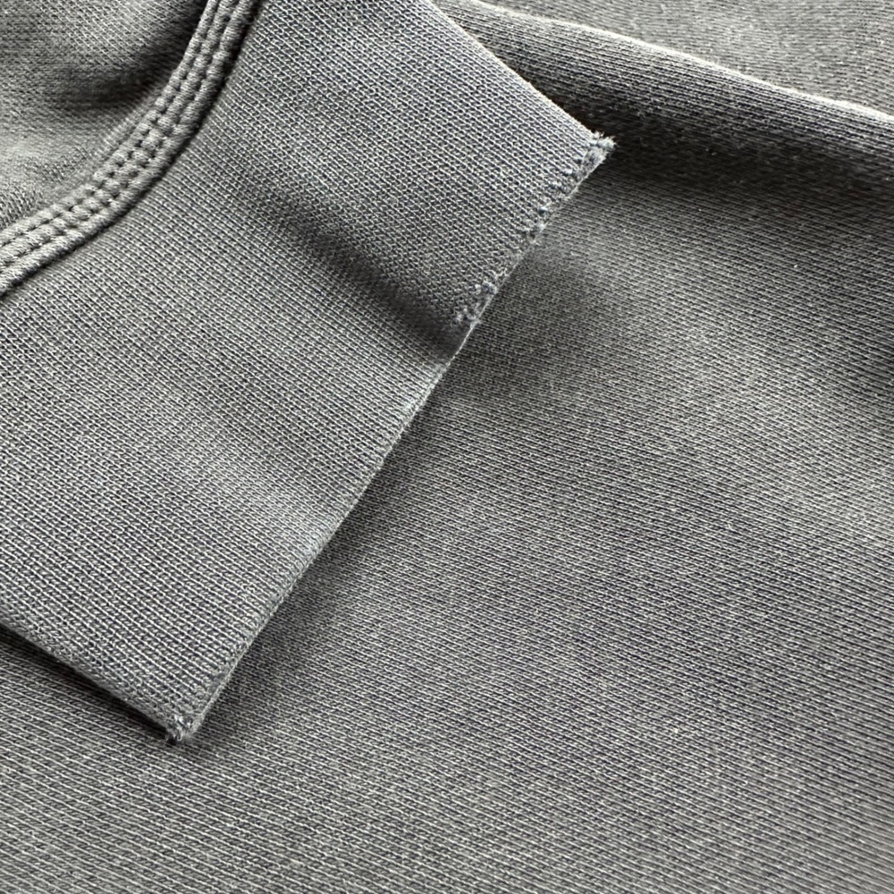 Nike Mens XL Embroidered Swoosh Hoodie Faded Black Pullover Fleece Sweatshirt - Picture 11 of 12